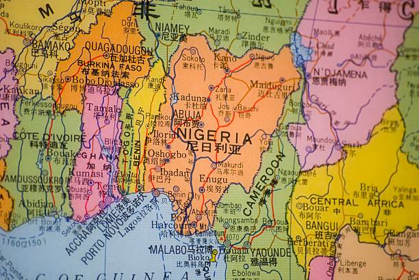 istock Central Africa Map detail 147646831