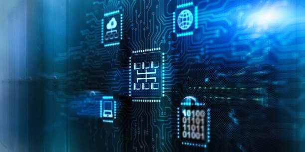 istock Global network concept. 3D icon on futuristic background 1476474201