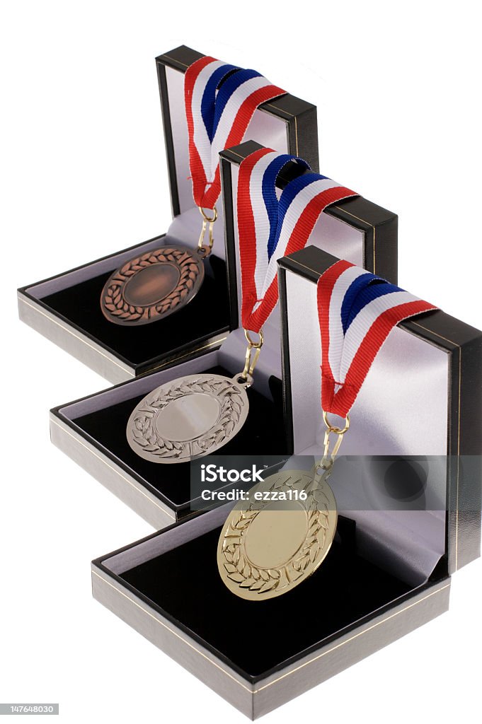 Medalha olímpica - Royalty-free Bronze - Cores Foto de stock