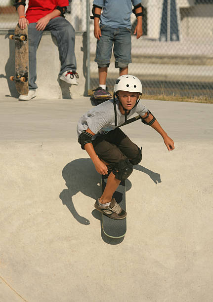 Down the bowl stock photo