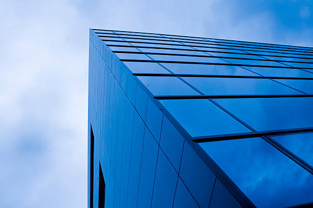 istock Business Building in blue tone 147648469
