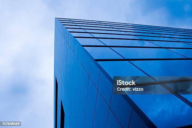 Firmy Budynków W Niebieski Sygnał - zdjęcia stockowe i więcej obrazów Architektura - Architektura, Bankowość, Bez ludzi