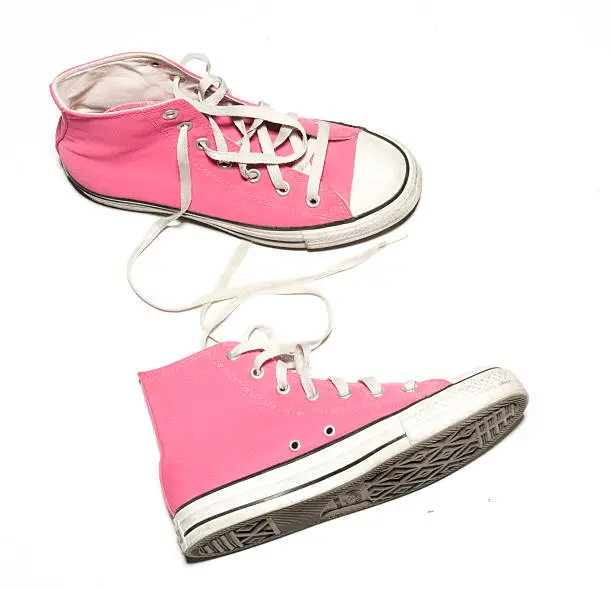 Photo of pink sneaker