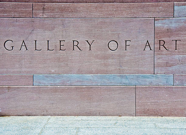 Gallery of Art stock photo