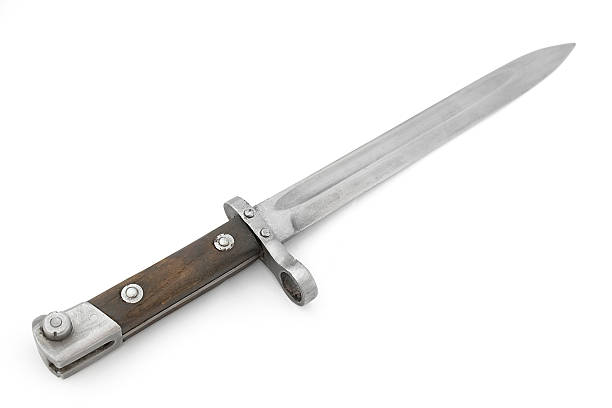 istock Austrian infantry bayonet to Mannlicher rifle 147649651