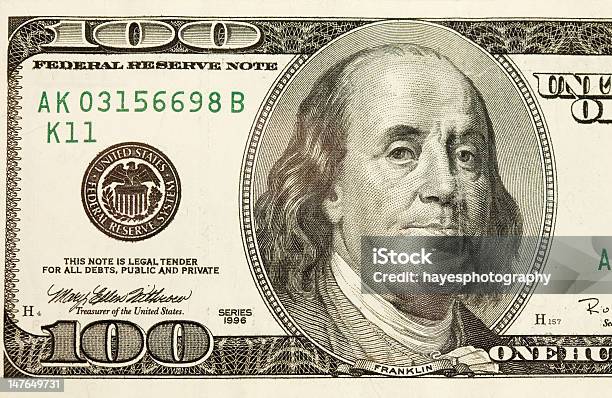 Unidade Monetária - Fotografias de stock e mais imagens de Benjamin Franklin - Benjamin Franklin, EUA, Finanças