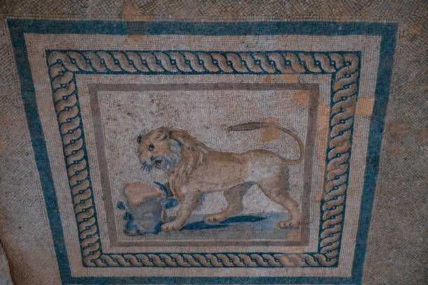 Byzantine style mosaics in Palermo, Sicily
