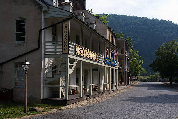 istock 19th Century American Town 147649883