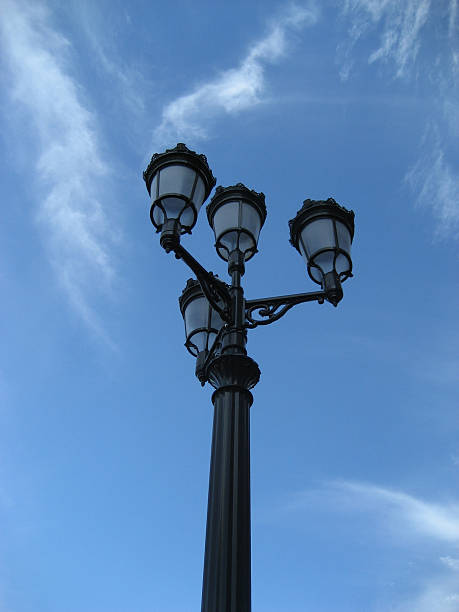 istock Street lamp and sky 147650200