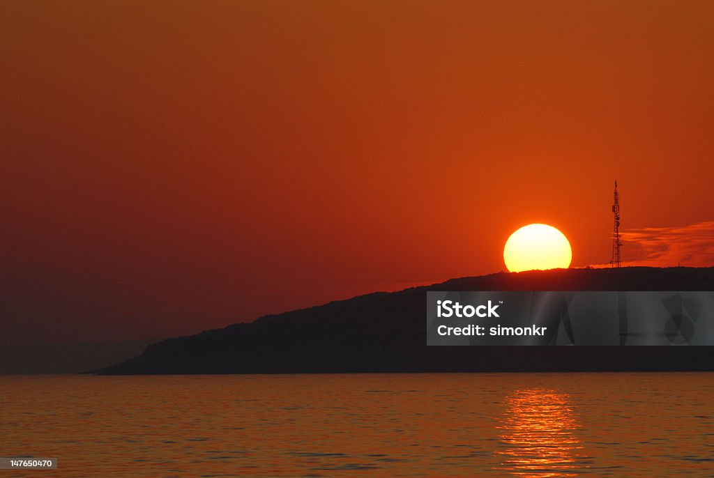 アドリア海の夕日 - アドリア海のロイヤリティフリーストックフォト