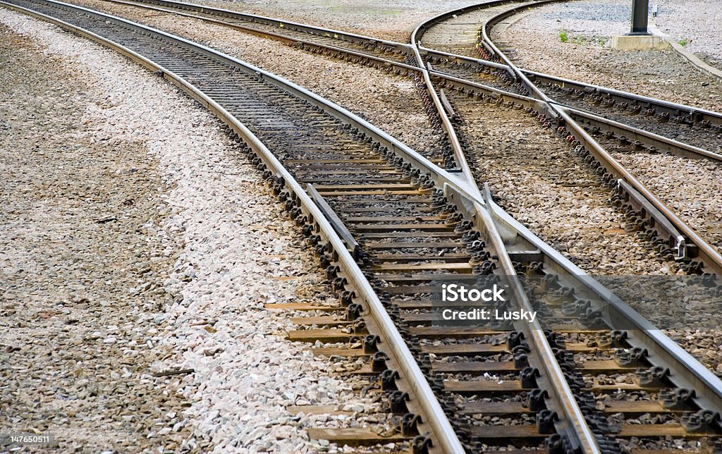 Lignes de métro - Photo de Acier libre de droits