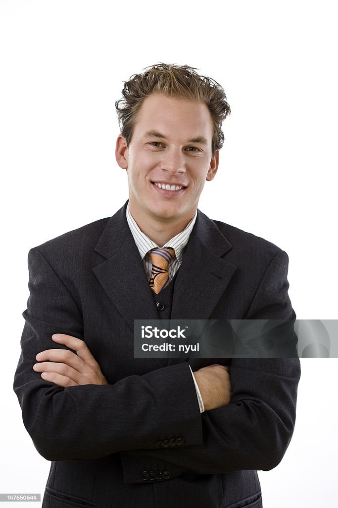 Exitoso hombre de negocios Sonriendo - Foto de stock de 20 a 29 años libre de derechos
