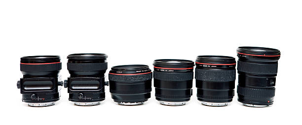 istock Six Digital Photography Lenses White Background 147650682