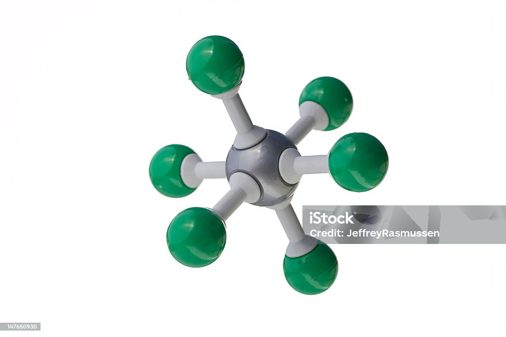 分子-Octahedral 型 - テクノロジーのロイヤリティフリーストックフォト