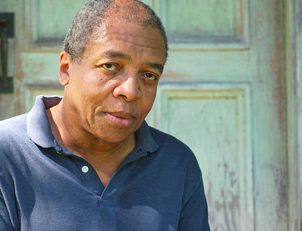 istock Older male with sorrowful look on his face 147651265