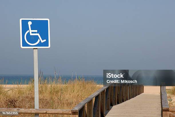 Easy Access Stock Photo - Download Image Now - Beach, Wheelchair, Accessibility Sign
