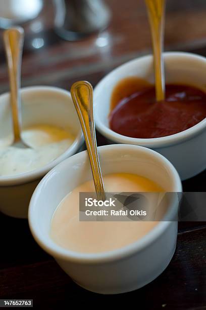 Foto de Trio De Molhos e mais fotos de stock de Alho - Alho, Almoço, Antepasto