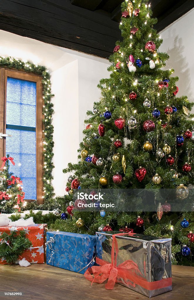 Рождество в сельских стиль - Стоковые фото Рождество роялти-фри