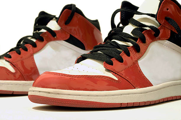 istock Classic basketball shoes 147653718