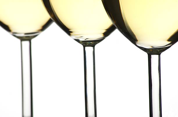 White wine stock photo