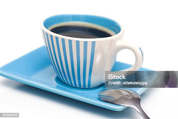 Café Foto de stock y más banco de imágenes de Alimento - Alimento, Azul, Bebida