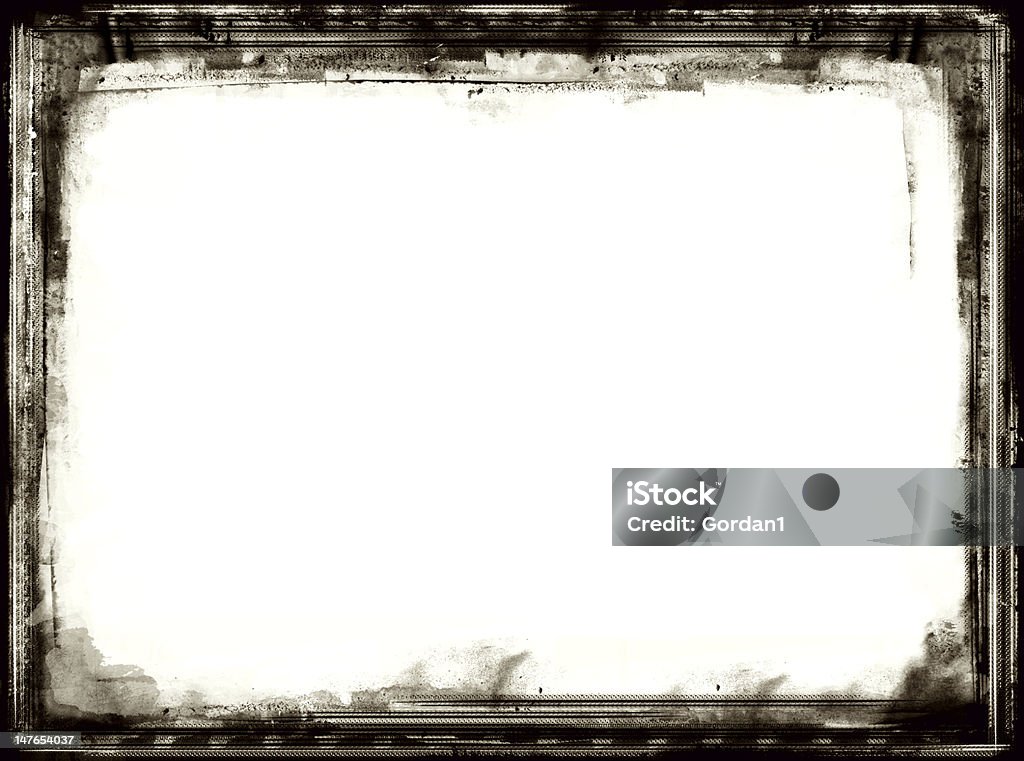 Grunge frame Highly detailed grunge frame with space for your text or image. Great grunge element  for your projects.   Abstract Stock Photo