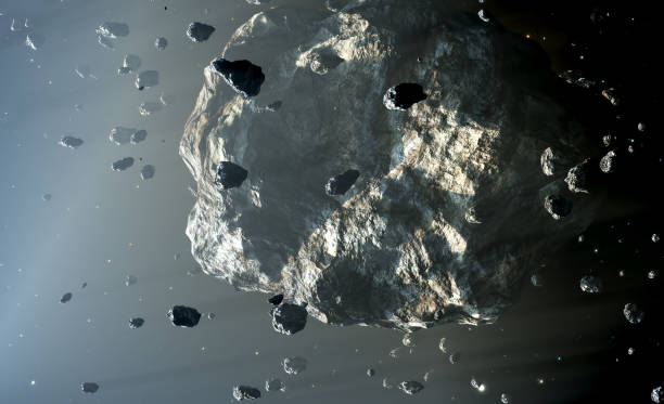 istock Asteroid Belt. Located between the orbits of Mars and Jupiter 1476545889