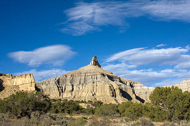 desert mountain stock photo