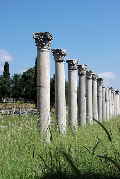 istock Columns of the Agora at Ephesus 147655428