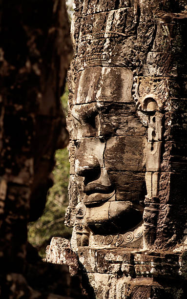 istock Khmer Smile in Bayon Wat,Siem Riep,Cambodia 147656410