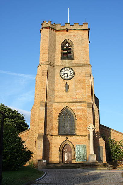 istock Church in an English town 147656719