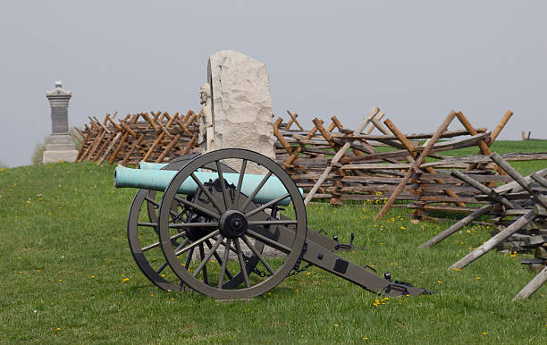 gettysburg cimeli - gettysburg national military park foto e immagini stock