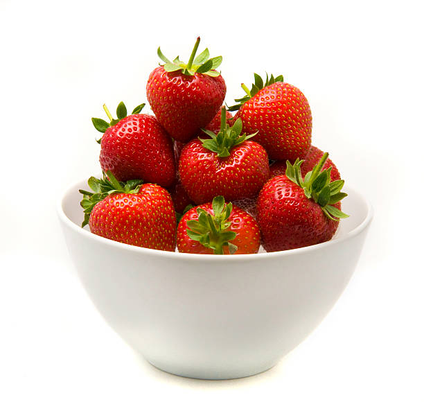 istock Bowl of summer strawberries 147657008