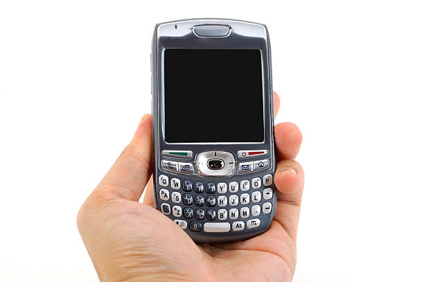 istock Isolated Hand Holding Smart Phone 147657278