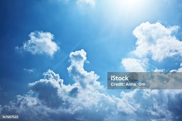 Blue Sky Background Stock Photo - Download Image Now - Abstract, Backgrounds, Beauty In Nature