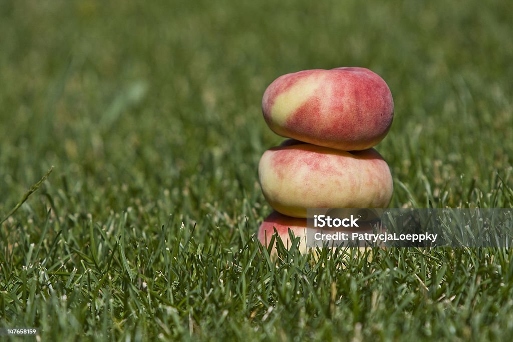 donut peaches donut-shaped peaches Food Stock Photo