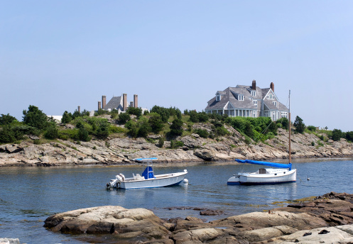 Rural details along the coast at Peggy's Cove, Nova Scotia