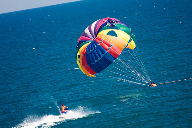 istock Parasailers being rescued 147659718