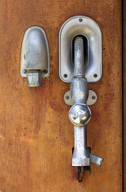 istock Antique Rusted Gas Pump 147659796