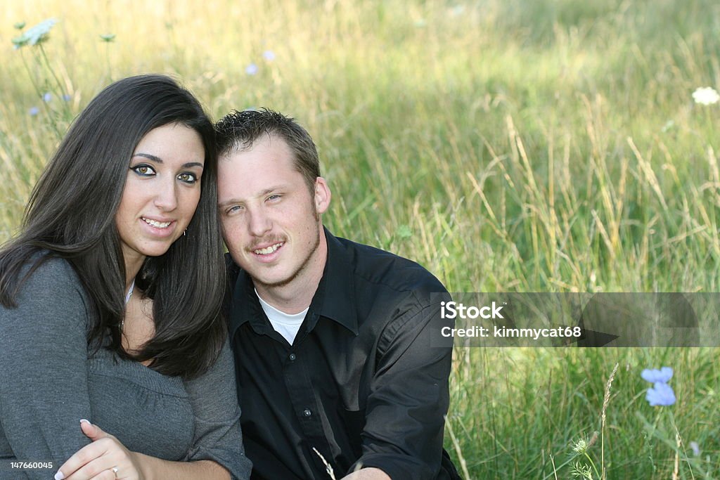 Paar in Liebe - Lizenzfrei Blick in die Kamera Stock-Foto