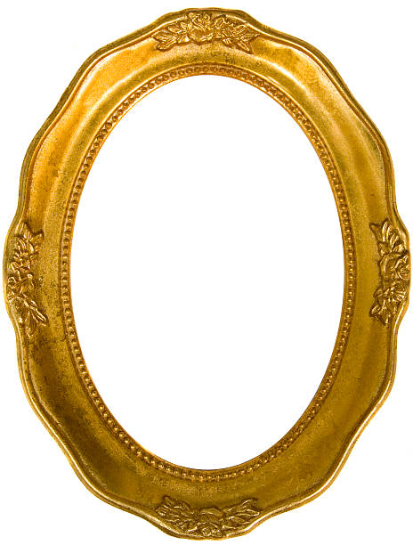 istock Golden antique Baroque frame 147660164