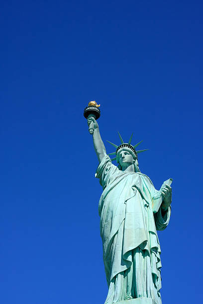 istock Statue of Liberty close-up 147660405
