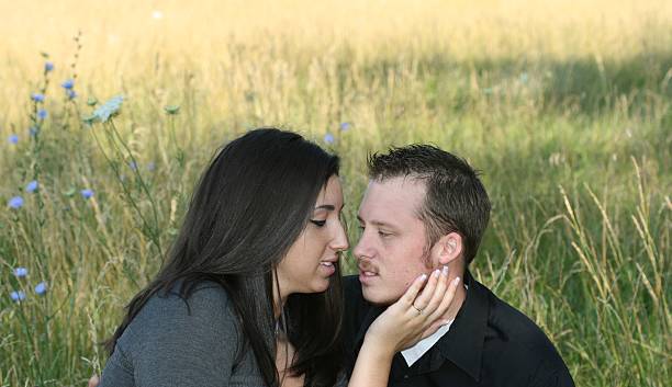 Young Love stock photo