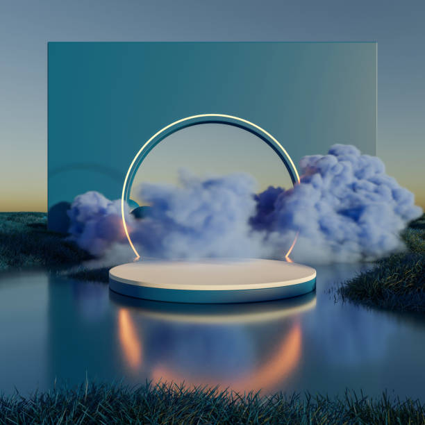 istock Surreal Beautiful Dream land background 1476617315