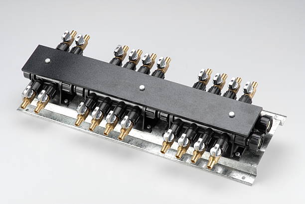 istock PEX Plumbing Manifold 20 Port 147661866