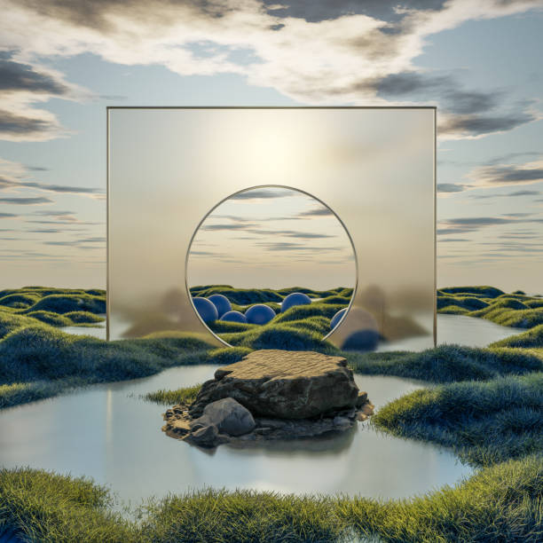 istock Surreal Beautiful Dream land background 1476623312