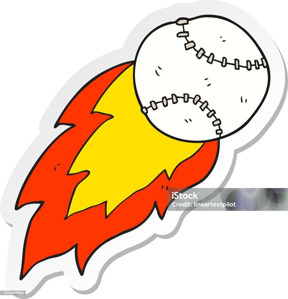 Nhãn Dán Của Một Quả Bóng Thể Thao Hoạt Hình Hình minh họa Sẵn có ...