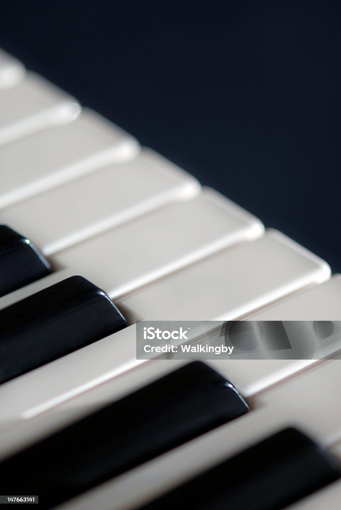 plan Close up of a piano Black Color Stock Photo