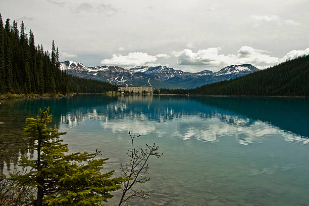 Lake Louise stock photo