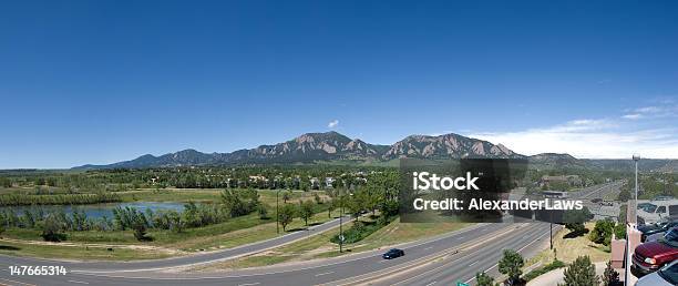 Boulder Skyline Stock Photo - Download Image Now - Boulder - Colorado, Colorado, Panoramic